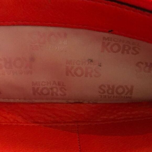 Michael Kors Red leather zip around wallet - Picture 5 of 7